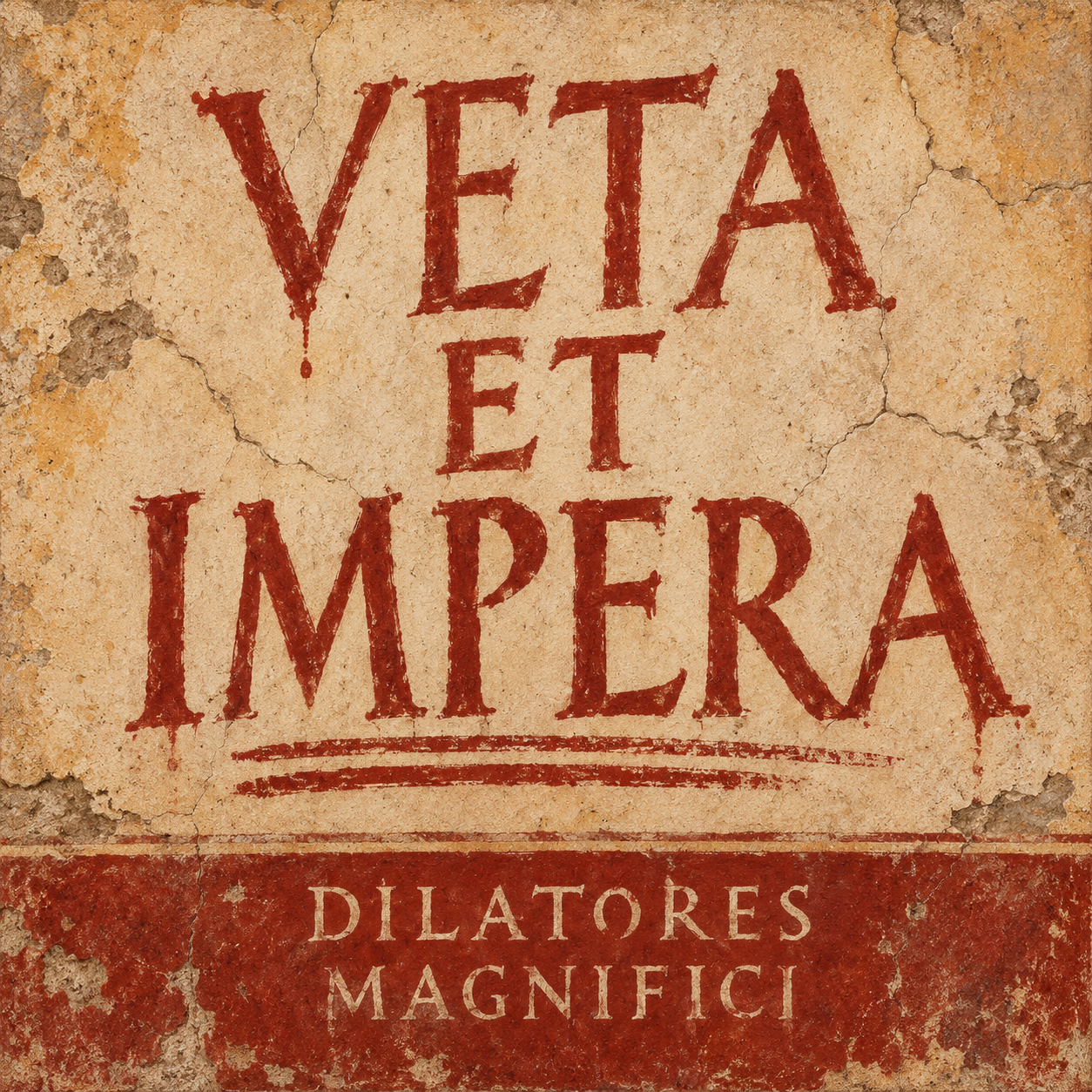 Dilatores Magnifici · Veta et impera